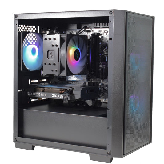 VLX AMD Ryzen 5 7600X3D 6 Core 12 Thread, 4.10GHz (4.70GHz Boost), 16GB DDR5 RAM, 1TB SSD, Gigabyte RTX 3060 Graphics, Gaming PC