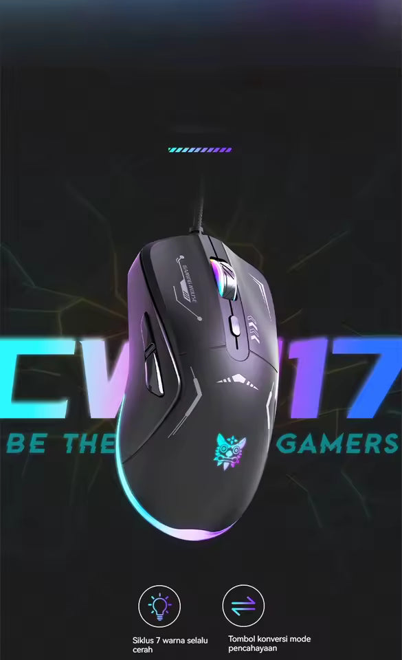 Onikuma CW917 Wired Gaming Mouse