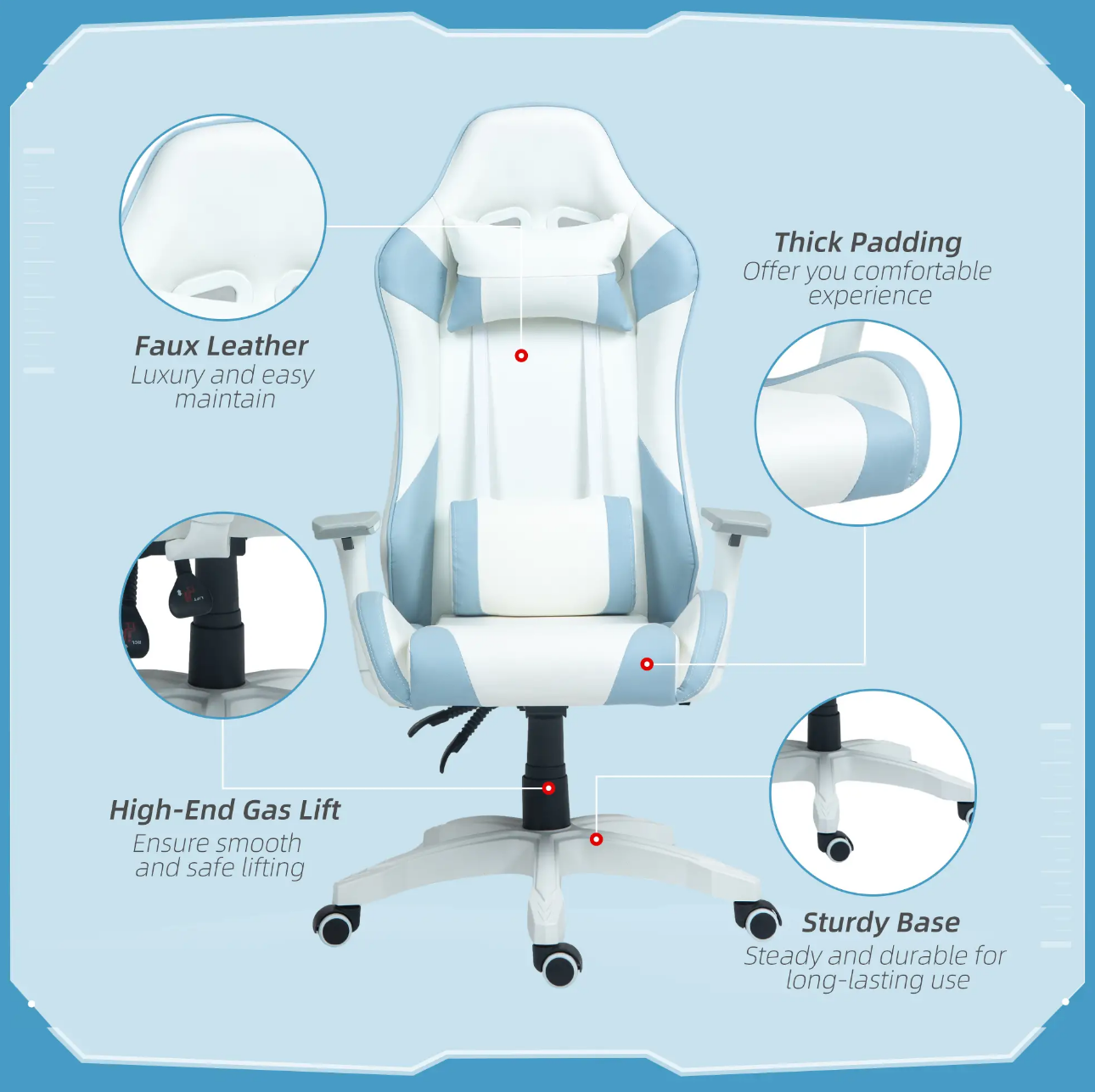 Viper Labs Arctic Gaming Chair