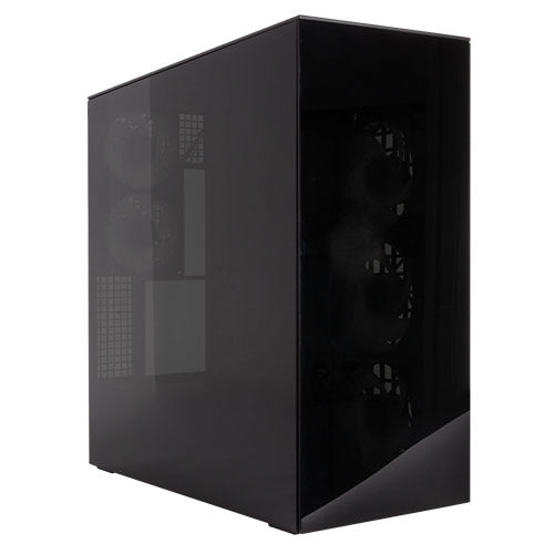 ARCTIC Xtender (Black) Case w/ Tinted Glass Side and Front, E-ATX, 5x ARGB Fans, ARGB PSU Shroud, Mesh Airflow, USB-C 10Gbps