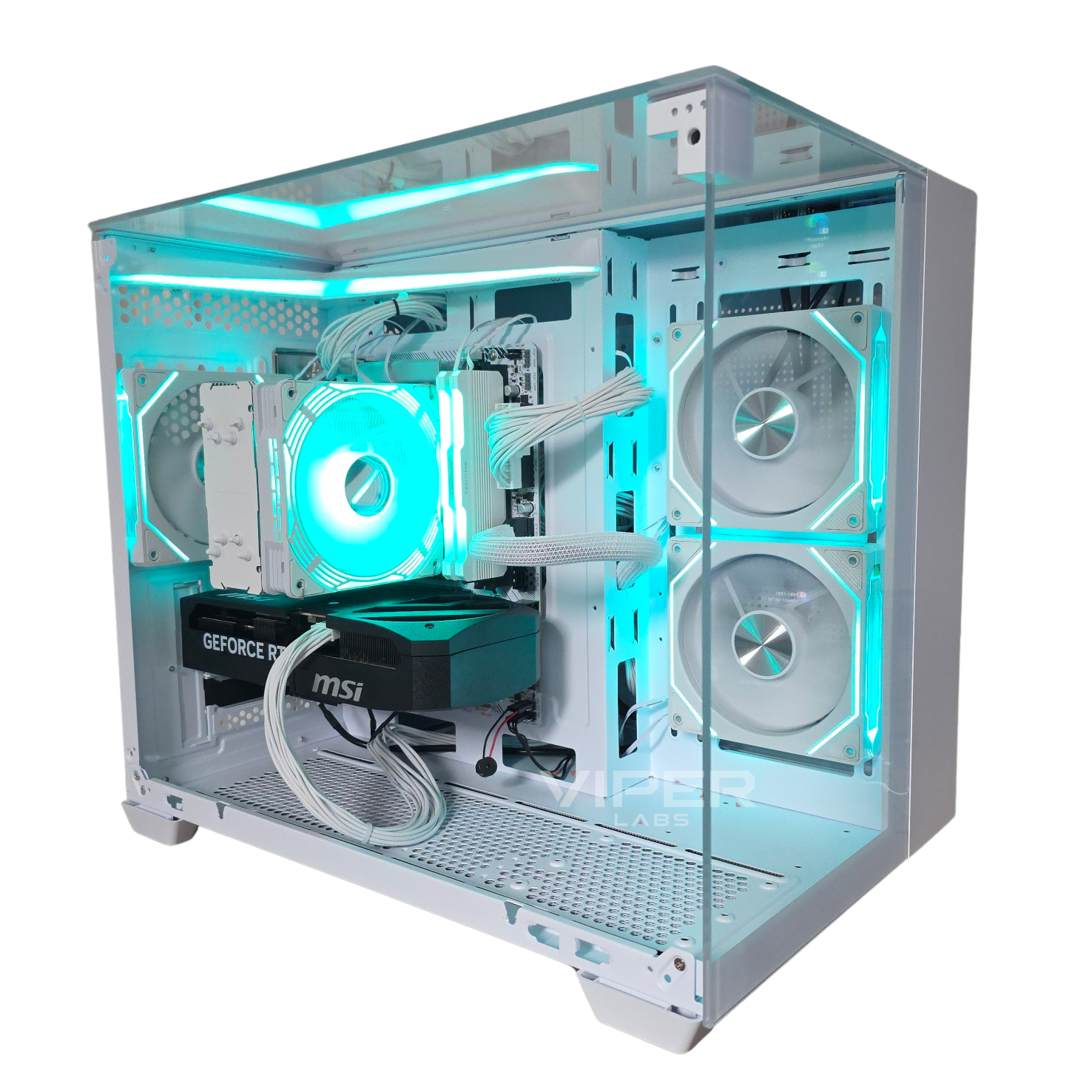 VLX ZONE - AMD Ryzen 5 5500 6 Core 12 Thread, 3.60GHz (4.20GHz Boost), DDR4, NVMe, RTX 5060 8GB Graphics, Wi-Fi - Gaming PC