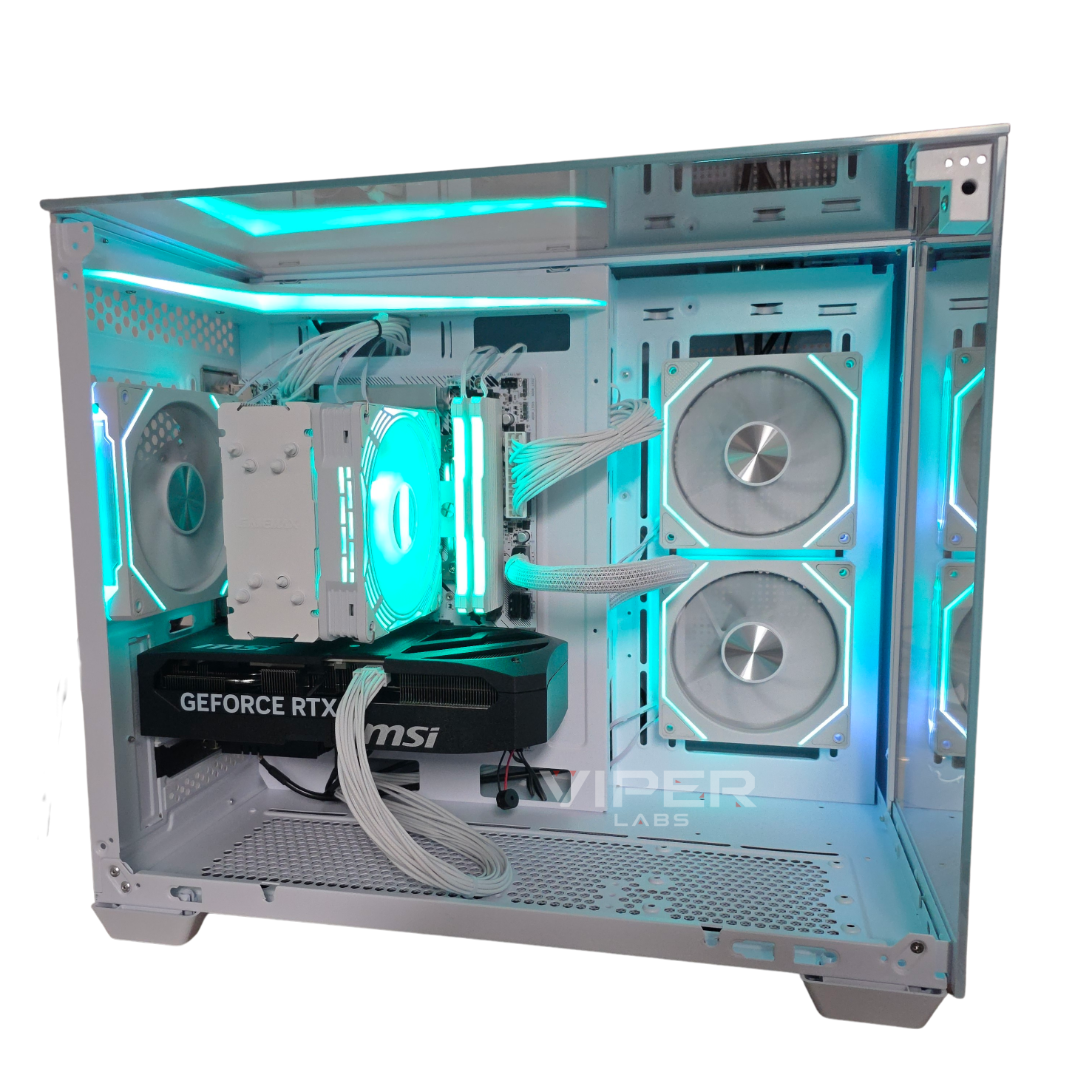 VLX ZONE - AMD Ryzen 5 5500 6 Core 12 Thread, 3.60GHz (4.20GHz Boost), DDR4, NVMe, RTX 5060 8GB Graphics, Wi-Fi - Gaming PC