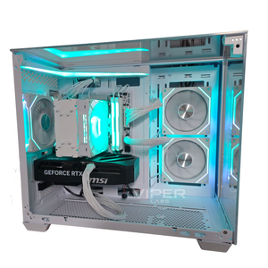 VLX ZONE - AMD Ryzen 5 5500 6 Core 12 Thread, 3.60GHz (4.20GHz Boost), DDR4, NVMe, RTX 5060 8GB Graphics, Wi-Fi - Gaming PC