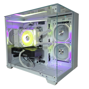 VLX ZONE - AMD Ryzen 5 5500 6 Core 12 Thread, 3.60GHz (4.20GHz Boost), DDR4, NVMe, RTX 5060 8GB Graphics, Wi-Fi - Gaming PC