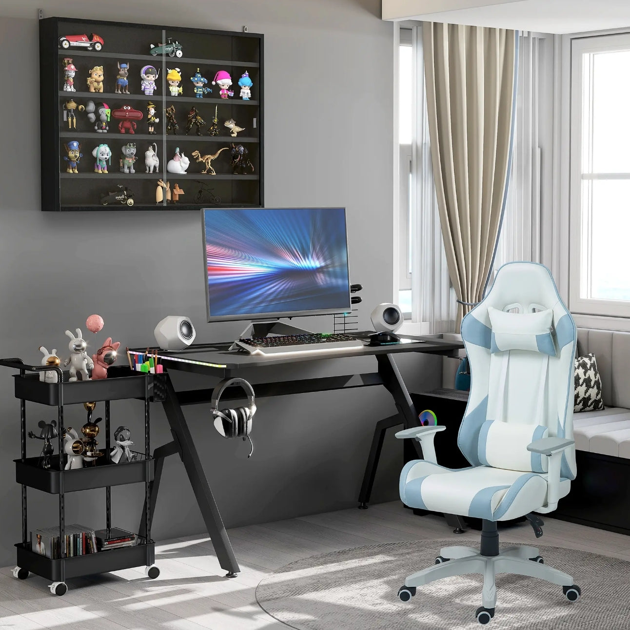 Viper Labs Carbon 120cm Gaming Desk