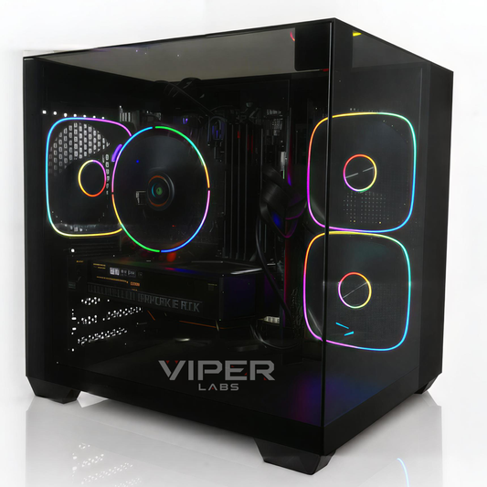 VLX CUBE - INTEL i5 14400F 2.50GHz NVIDIA GeForce RTX 3050 6GB Gaming PC