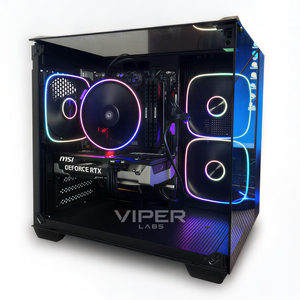 VLX CUBE - INTEL i5 14400F 2.50GHz NVIDIA GeForce RTX 3050 6GB Gaming PC
