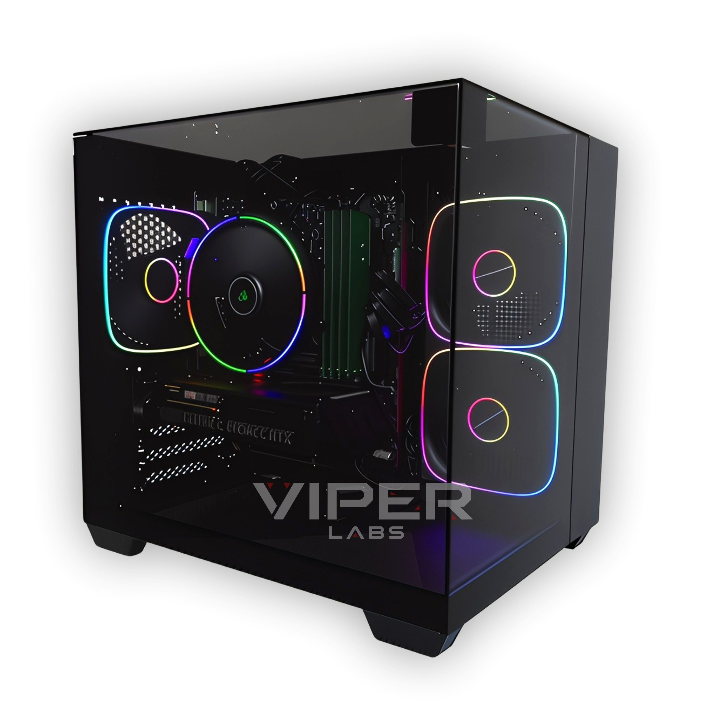 VLX CUBE - INTEL i5 14400F 2.50GHz NVIDIA GeForce RTX 3050 6GB Gaming PC