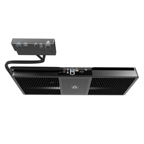 ARCTIC Senza Under Desk PC, Ryzen 7 5700G, 32GB DDR4, 1TB SSD, Wi-Fi 6E, 2.5G LAN, USB-C, Silent Passive Cooling, Windows 11 Pro N
