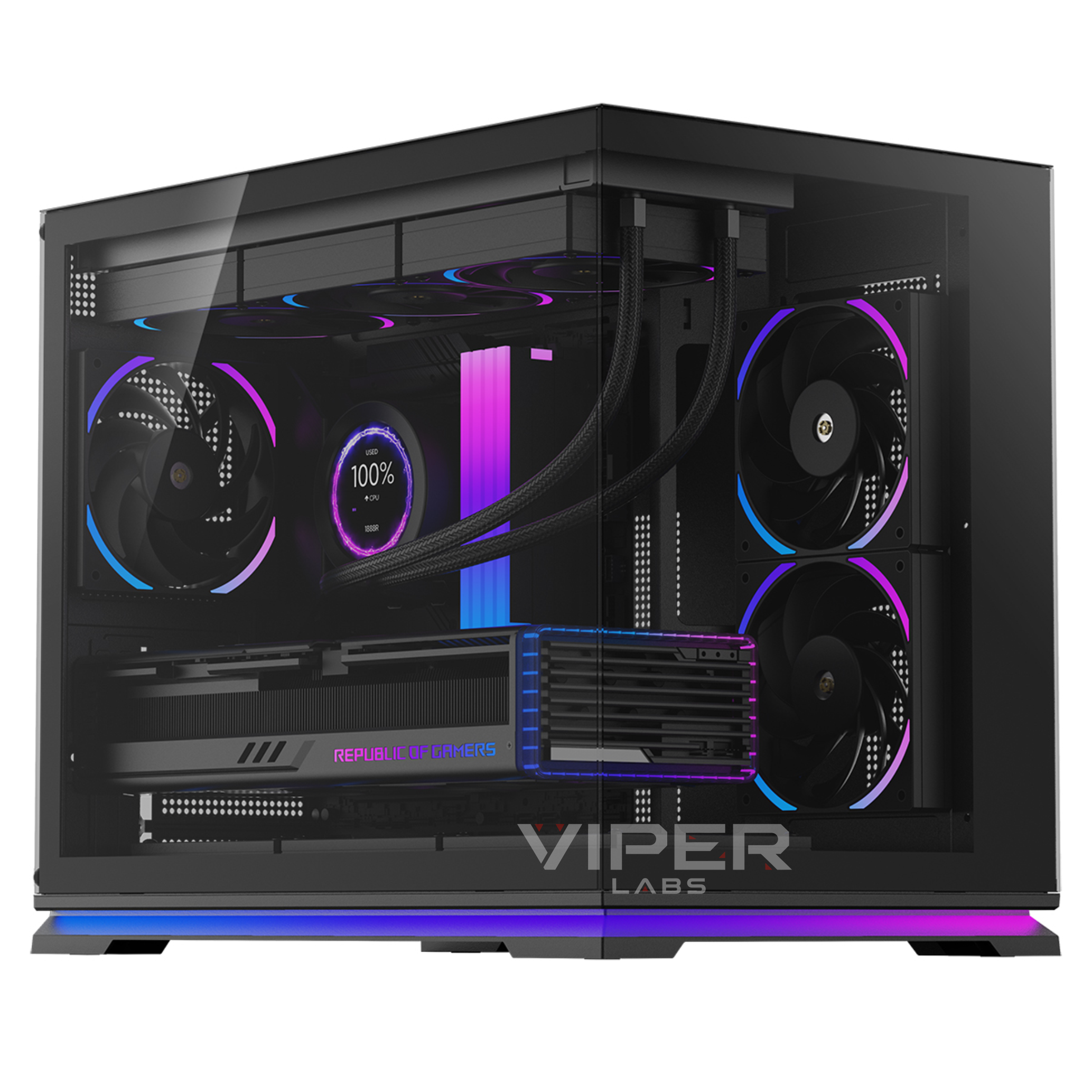 VLX STEALTH X - AMD Ryzen 5 9600X 3.90GHz NVIDIA GeForce RTX 5060 Ti 16GB Gaming PC