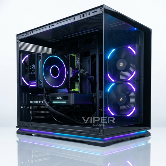 VLX STEALTH X - AMD Ryzen 5 9600X 3.90GHz NVIDIA GeForce RTX 5060 Ti 16GB Gaming PC