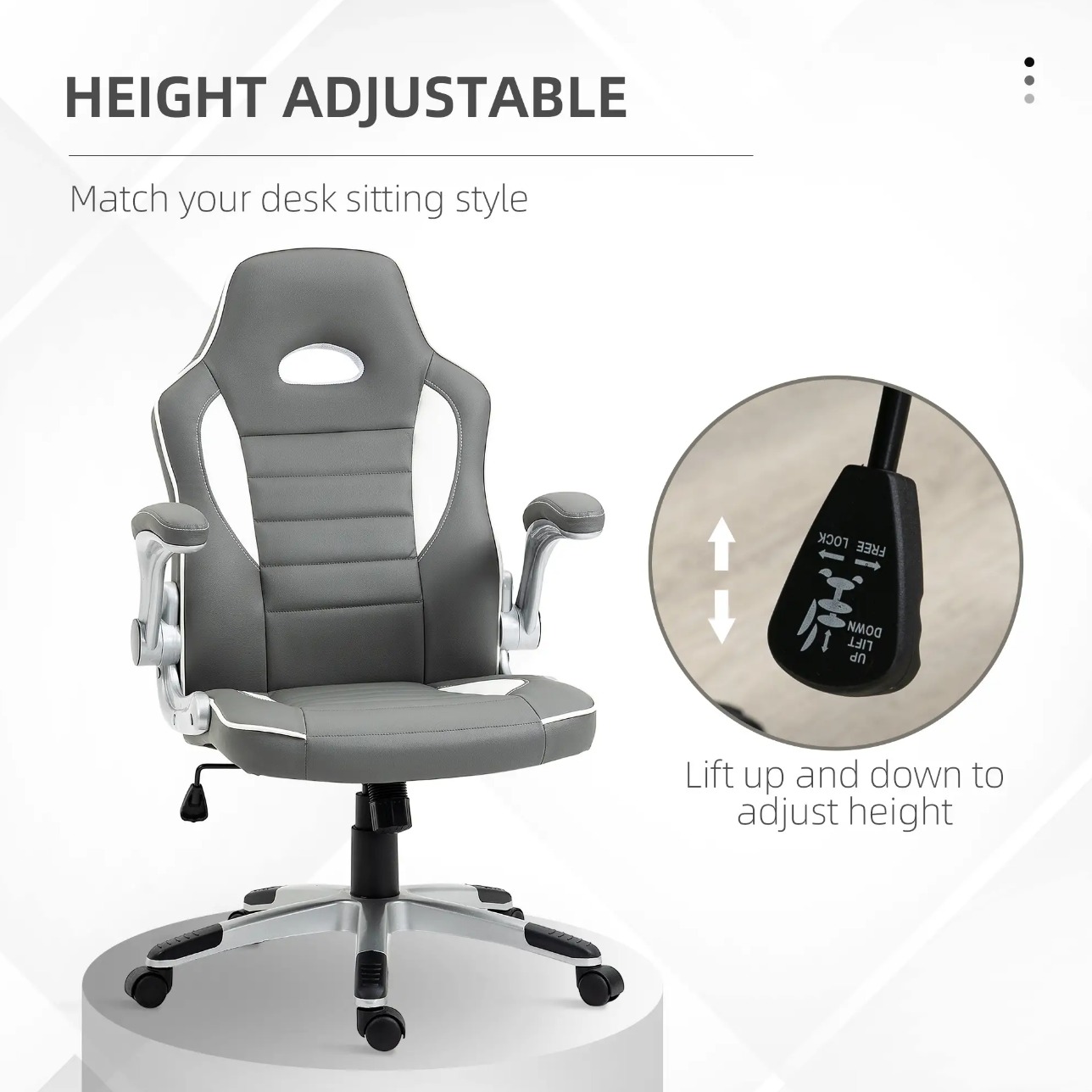 Viper Labs Turbo Gaming Chair Grey