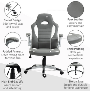 Viper Labs Turbo Gaming Chair Grey