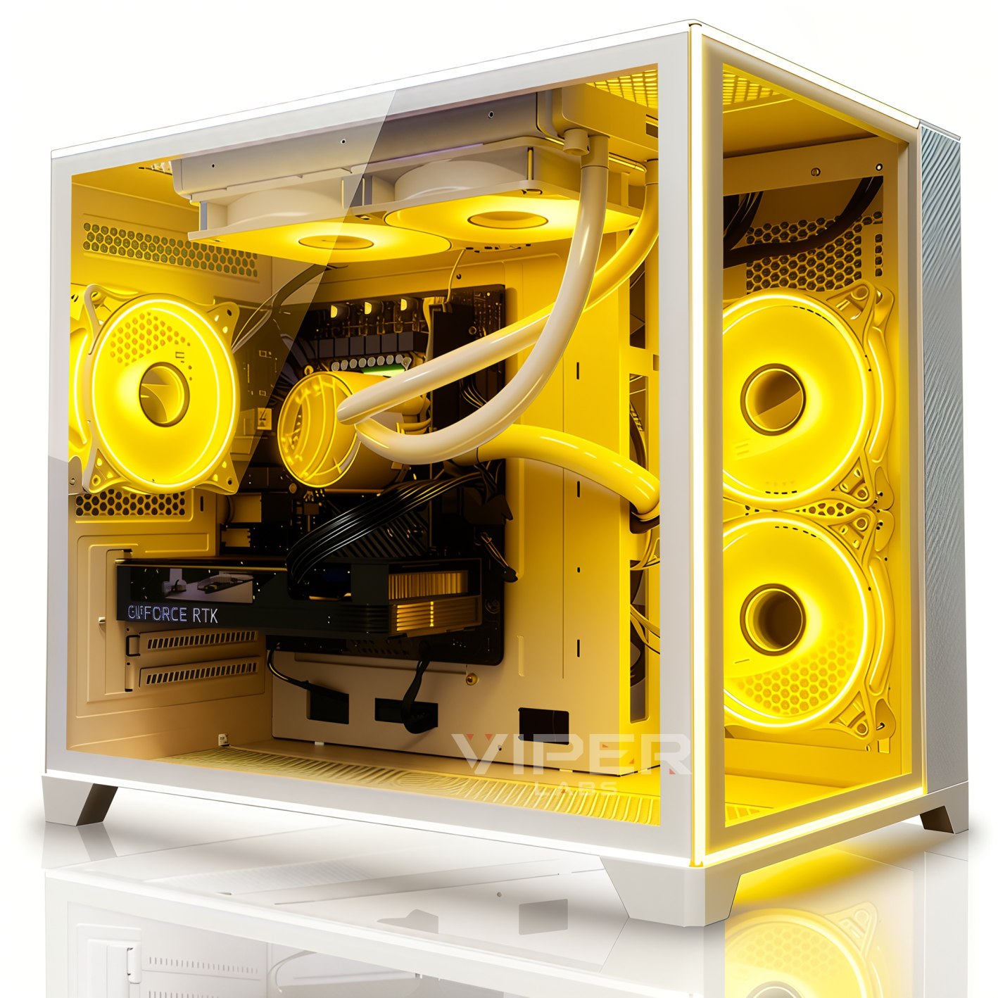 ECO-ICE INTEL i7 DDR4 WHITE GAMING PC