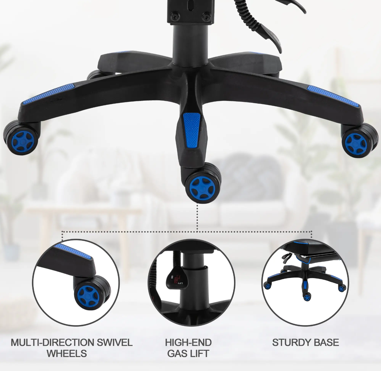 Viper Labs Fusion Gaming Chair Blue