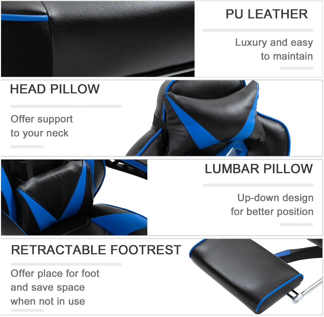 Viper Labs Fusion Gaming Chair Blue