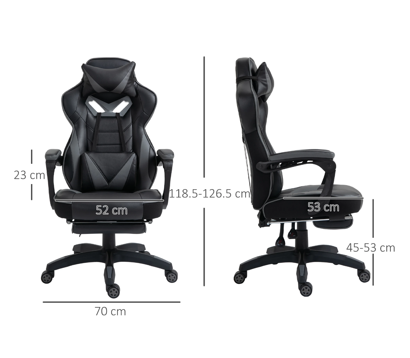 Viper Labs Fusion Gaming Chair Grey