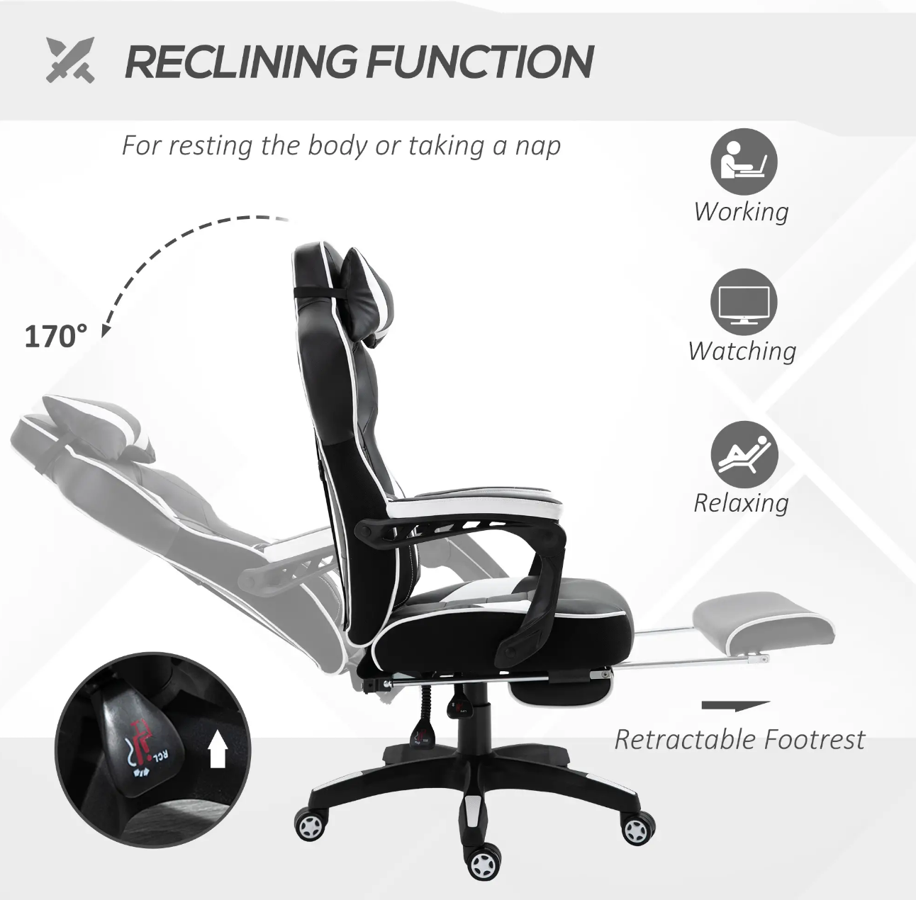 Viper Labs Fusion Gaming Chair White
