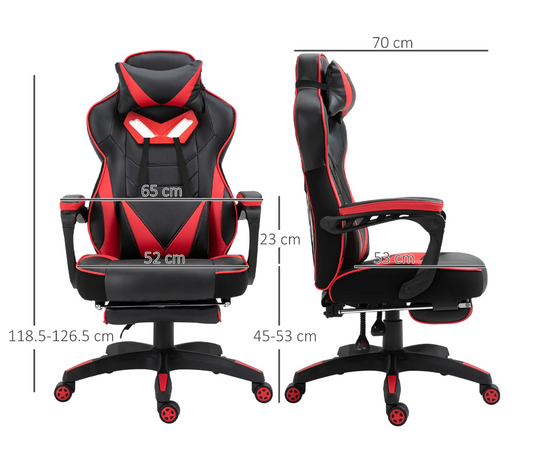 Viper Labs Fusion Gaming Chair Red